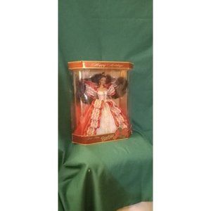 Barbie In Box Rare Misprint Happy Holidays Special Edition Barbie 1997 Green Eye